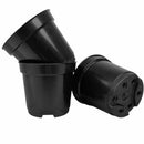 Kit 20 Vasos Pretos para Suculentas e Plantas Decorativas